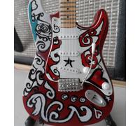 JIMI HENDRIX - Replica Chitarra In Scala 1:4 Fender Strat Saville ~Axe Heaven~