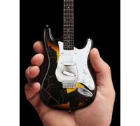 JIMI HENDRIX - Replica Di Chitarra Fender Strat In Scala 1:4 ~Axe Heaven