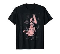 Jimi Hendrix San Valentino Maglietta, Uomo, Nero, XL