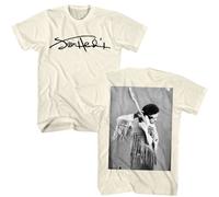 Jimi Hendrix - Sig Immagine - American Classici - Solido Avorio Adulto Corto