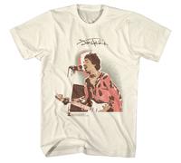 Jimi Hendrix Spot Light T-Shirt Uomo Manica Corta In Cotone Naturale
