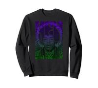 Jimi Hendrix Swirl Text Official Blues Rock Music Icon Felpa