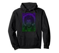Jimi Hendrix Swirl Text Official Blues Rock Music Icon Felpa con Cappuccio