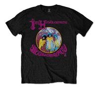 Jimi Hendrix T Shirt Are You Experienced Logo Nuovo Ufficiale Uomo Nero