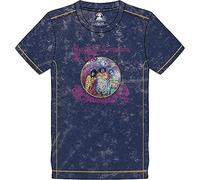 Jimi Hendrix T Shirt Purple Haze Frame Logo Nuovo Ufficiale Uomo Nero