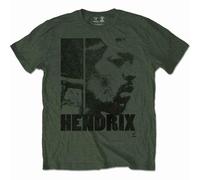 Jimi Hendrix - T-Shirt # Xxl Green Unisex # Let Me Live