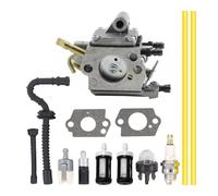 JIMIGGAO Strumento Compatibile con Carburatore Adatto per Compatibile con Stihl MS192 MS192T MS192TC Motosega Carb Sostituisci Compatibile con Zama C1Q-S258 Sostituisci 1137-120-0650