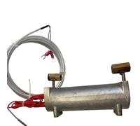 JIMIGGAO Strumento Compatibile con Parti di Ricambio per sterilizzatore a Vapore da Tavolo 220 V 1500 W Tubo di Riscaldamento dell'evaporatore con sonda di Temperatura a termocoppia