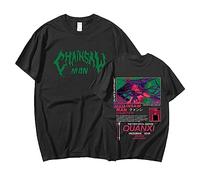jiminhope Anime Chainsaw Man T-Shirt Makima Power Denji Pochita Reze Tee QuanXi Pullover Himeno Kobeni Higashiyama ASA Mitaka T-Shirt per i Fan degli Anime