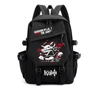 jiminhope Anime Genshin Impact Zaino Venti Xiao Zaino keqing Daypack Bookbag Paimon Venti Xiao Kawaii Borsa per Unisex