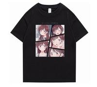 jiminhope Anime Rent A Girlfriend T-Shirt Chizuru Ichinose Tee Mami Nanami Pullover Rent A Girlfriend T-Shirt per i Fan di Anime