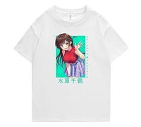 jiminhope Anime Rent A Girlfriend T-Shirt Chizuru Ichinose Tee Mami Nanami Pullover Rent A Girlfriend T-Shirt per i Fan di Anime