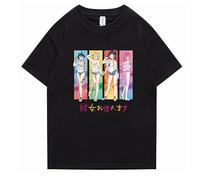 jiminhope Anime Rent A Girlfriend T-Shirt Chizuru Ichinose Tee Mami Nanami Pullover Rent A Girlfriend T-Shirt per i Fan di Anime