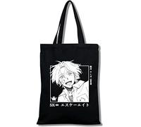 jiminhope Anime SK8 The Infinity Tote Bags Studente Cartoon Peripheral Zipper/Senza Zip Borsa a Tracolla Shopping Riutilizzabile Borsa di Grande capacità