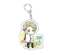 jiminhope Anime Spy X Family Portachiavi in acrilico Portachiave di Spy X Family Portachiavi di Anya Portachiavi di Twilight Portachiavi trasparenti fronte-retro Pendente decorativo