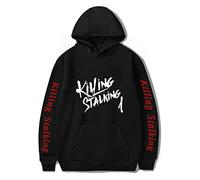 jiminhope Felpa con Cappuccio Killing Stalking Unisex Anime Printed Pullover Felpa con Cappuccio Casual a Maniche Lunghe Cosplay de personnage d'anime