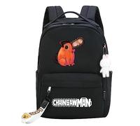 jiminhope Zaino Chainsaw Man Zaino Studente Zaino Anime Denji Pochita Scuola Borsa Kawaii Zaino da viaggio