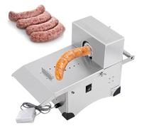 JIMINHUIXIN Legatrice Automatica per Salumi Elettrica, Macchina per Salsicce in Acciaio Inox Diametro 50mm, Macchina Legatrice Salsicce Elettrica, Strumento Professionale per Ristoranti