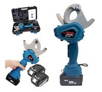 JIMINHUIXIN Pinze Idrauliche Ricaricabili, Tagliacavi A Cricchetto, Resistente, per Rame, Alluminio, Corazzato, Trancia Cavi Elettrici, Taglio Cavi al/Rame 50-70mm, Batteria da 4.0 Ah