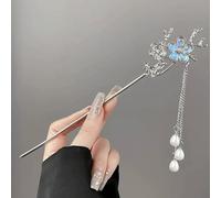 JIMINISO Fermaglio per capelli classico floreale placcato oro polo Updo Chignon forcina per capelli cinesi accessori per capelli per le donne