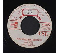 JIMMY BOYD - i wanna haircut with a moon on top / how come 45 rpm single