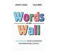 Jimmy Casas Cale Birk Words on the Wall (Tascabile)