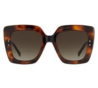 Jimmy Choo Auri/g/s Occhiali Da Sole Donna Avana Squadrato Marrone 53mm