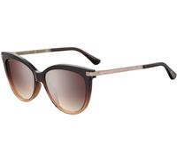 Jimmy Choo Axelle/g/s Occhiali Da Sole Donna Marrone Cat-eye Marrone 56mm
