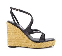 Jimmy Choo - Ayla 110 Wedge Sandal - - Shoes - Donna - Nero - 37 EU