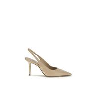 Jimmy Choo Beige Calf Leather Bos Taurus Platform Pumps - EU40/US10
