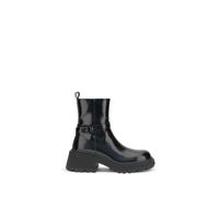 Jimmy Choo Black Calf Leather Bos Taurus Ankle Boots - EU37/US7