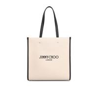 Jimmy Choo - Borsa Tote con Dettaglio in Pelle - - Bags - Donna - Beige - ONE SIZE