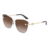 Jimmy Choo Donna Jimmy Choo JC4004HB 300613 Occhiali da sole Metallo Oro Marrone Farfalla Normale Sfumato