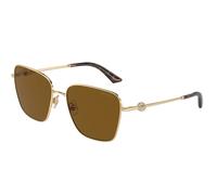 Jimmy Choo Donna JC4005HB 300683 Occhiali da sole Metallo Oro Marrone Pillow Polarizzata