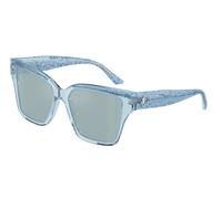 Jimmy Choo Donna JC5003 50387C Occhiali da sole Acetato Azzurro Azzurro Pillow Normale Specchiato