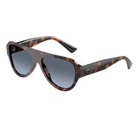 Jimmy Choo Donna JC5027 50028F Occhiali da sole Acetato Tartaruga Blu Pilot Normale Sfumato