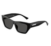Jimmy Choo Donna JC5035B 500087 Occhiali da sole Acetato Nero Grigio Cat Eye Normale
