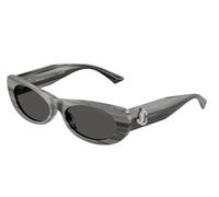 Jimmy Choo Donna JC5038BU 506387 Occhiali da sole Acetato Nero Grigio Rotonda Normale