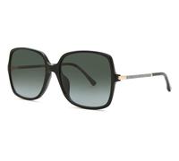 Jimmy Choo Eppie GS Donna Plastica Sole 08079O Nero 57-18 Italia con Custodia