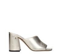 Jimmy Choo Gold Leather Platform Sandals - EU40.5/US10.5