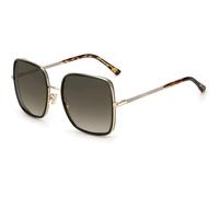 Jimmy Choo Gold Metal Sunglasses
