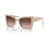 Jimmy Choo JC 5001B Women's Sunglasses - 54mm, Beige Frame with Brown Gradient Lenses