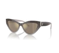 Jimmy Choo JC 5004 Women's Sunglasses - 55mm, Beige Frame with Brown Gradient Lenses