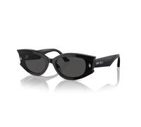 Jimmy Choo JC 5015U Women's Sunglasses - 62mm, Black Frame with Dark Grey Lenses