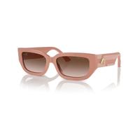 Jimmy Choo JC 5017 Women's Sunglasses - 55mm, Pink Frame with Brown Gradient Lenses