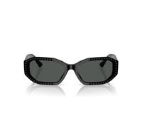 Jimmy Choo Jc 5021bu Occhiali Da Sole Donna Nero Rettangolari Grigio 56mm