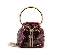 Jimmy Choo - Micro Bon Bon - - Bags - Donna - Rosso - ONE SIZE