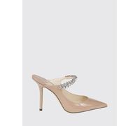 JIMMY CHOO Mules Bing in vernice con cristalli e tacco alto 41 Rosa