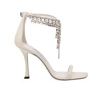 Jimmy Choo, ,Shoes ,Donna ,Bianco ,40 EU Verity Sandal 100