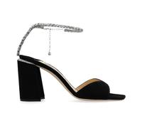 Jimmy Choo, ,Shoes ,Donna ,Nero ,36 EU Sandalo Saeda